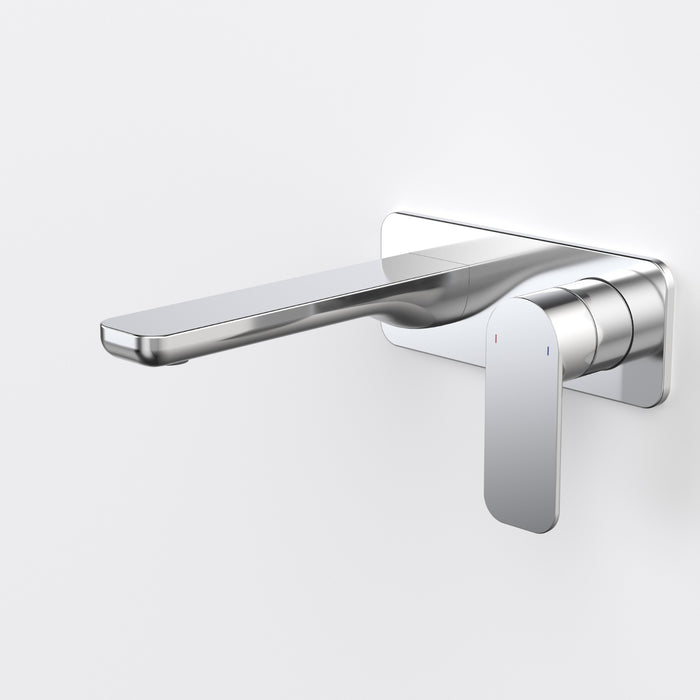 Caroma Luna II Wall Basin/Bath Mixer 180mm - Chrome 68203C6AF - The Blue Space