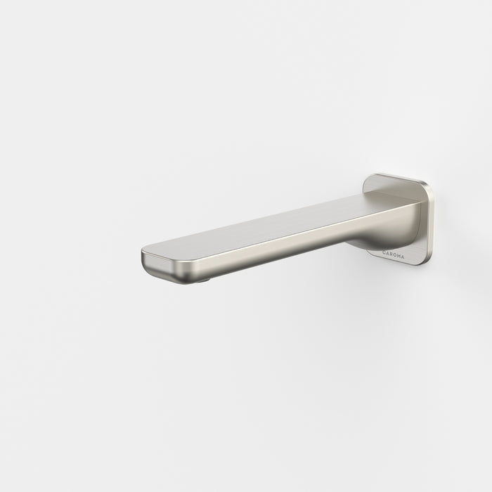 Caroma Luna II Wall Basin/Bath Outlet 180mm - Brushed Nickel 68205BN6AF - The Blue Space