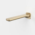 Caroma Luna II Wall Basin/Bath Outlet 220mm - Brushed Brass 68206BB6AF - The Blue Space