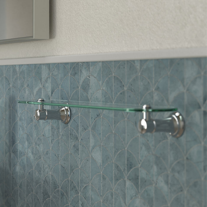 Main Caroma Riviere Bathroom Shelf - Chrome 520038C - The Blue Space