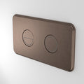 Caroma Riviere Invisi® II Series Button - Brushed Bronze 48002BBZ - The Blue Space