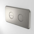 Caroma Riviere Invisi® II Series Button - Brushed Nickel 48002BN - The Blue Space
