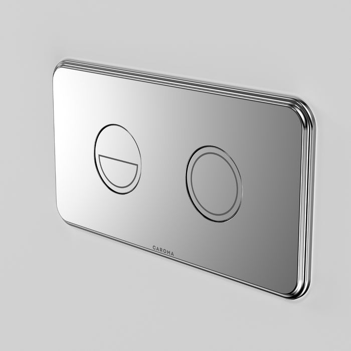 Caroma Riviere Invisi® II Series Button - Chrome 48002C - The Blue Space