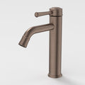 Caroma Riviere Mid Tower Basin Mixer - Brushed Bronze 520002BBZ6AF - The Blue Space