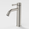 Caroma Riviere Mid Tower Basin Mixer - Brushed Nickel 520002BN6AF - The Blue Space