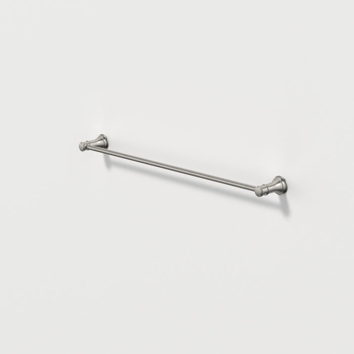 Caroma Riviere Single Towel Rail 600mm - Brushed Nickel 520034BN - The Blue Space