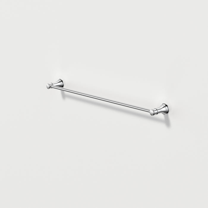 Caroma Riviere Single Towel Rail 600mm - Chrome 520034C - The Blue Space