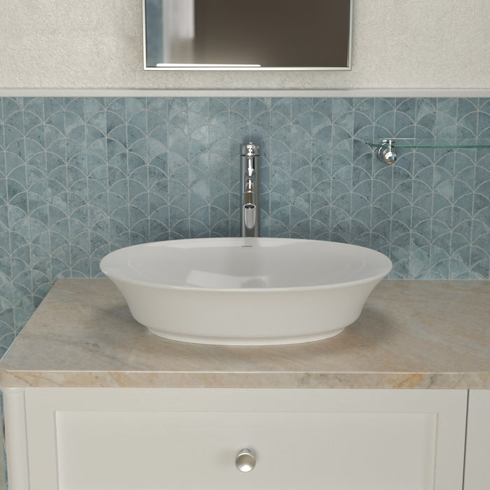 Lifestyle 2 Caroma Riviere Tower Basin Mixer - Chrome 520003C6AF - The Blue Space