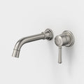 Caroma Riviere Wall Basin Bath Mixer 175mm - Brushed Nickel 520009BN6AF - The Blue Space