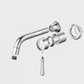 Caroma Riviere Wall Basin Bath Mixer 175mm Trim Kit - Chrome 520011C6AF - The Blue Space