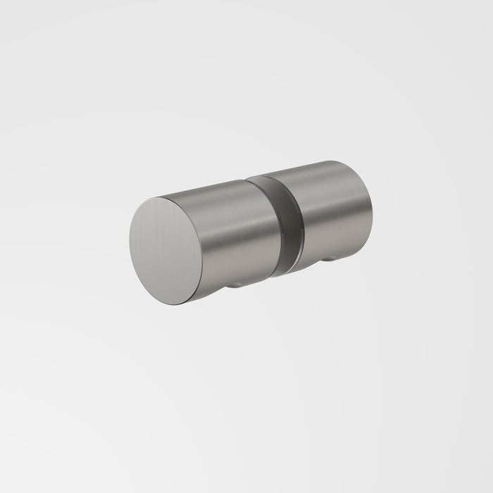 Caroma Shower Door Round Knob Brushed Nickel 99451BN - The Blue Space