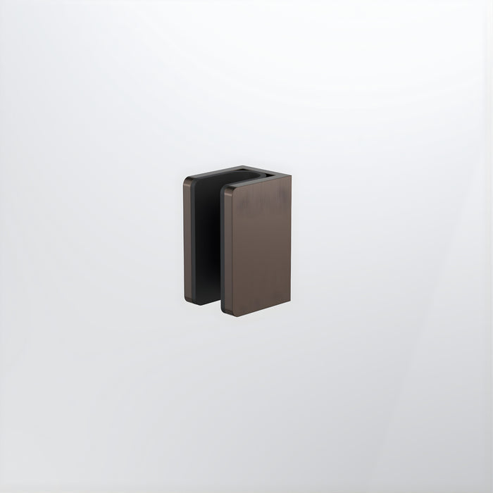 Caroma Shower Glass U Bracket Brushed Bronze 14228001BBZ - The Blue Space