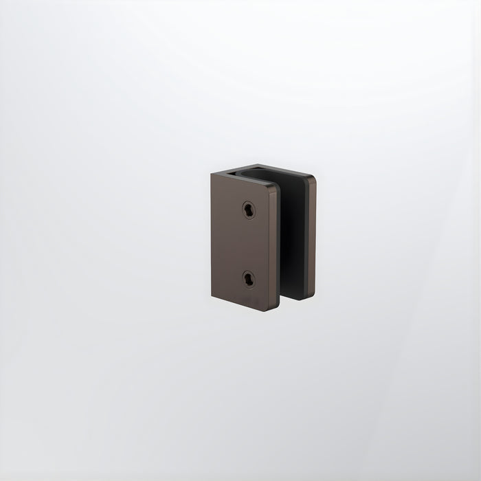 Back Caroma Shower Glass U Bracket Brushed Bronze 14228001BBZ - The Blue Space
