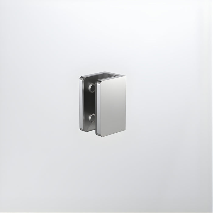 Caroma Shower Glass U Bracket Polished Stainless Steel 14228001PSS - The Blue Space