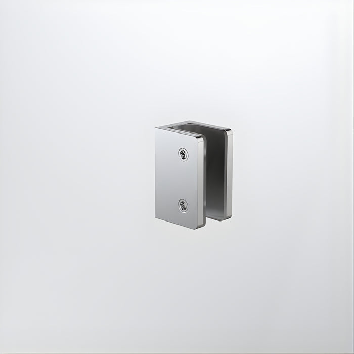 Back Caroma Shower Glass U Bracket Polished Stainless Steel 14228001PSS - The Blue Space