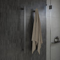 Lifestyle 2 Caroma Urbane II Heated Towel Rail - Vertical - Gunmetal 11202085GM - The Blue Space