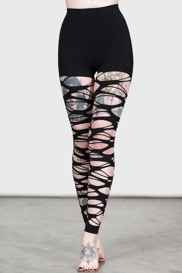 distressed tights