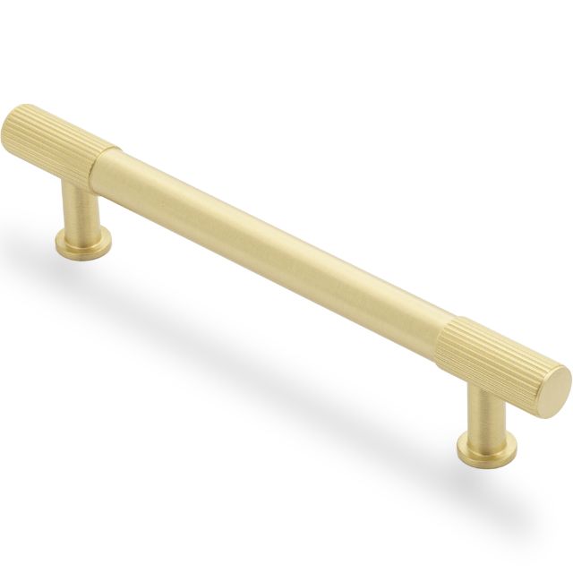 Castella Romano 128mm Handle  Satin Brass 237.128.35S - The Blue Space