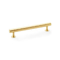 Castella Bexhill 160mm Hammered Handle Satin Brass 801.160.35S - The Blue Space