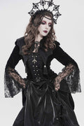 black vampire goth jacket