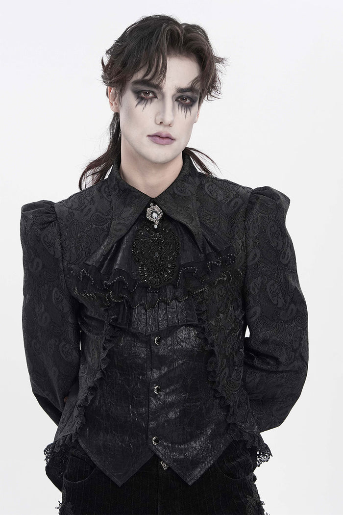 Jabot for the fashionable goth