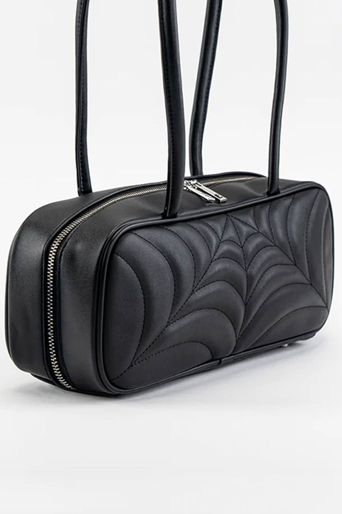 Caught in the Web purse bag with spider web details