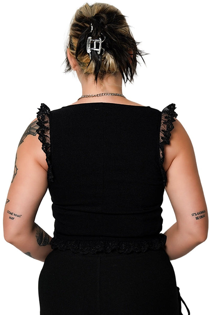 corset top blouse