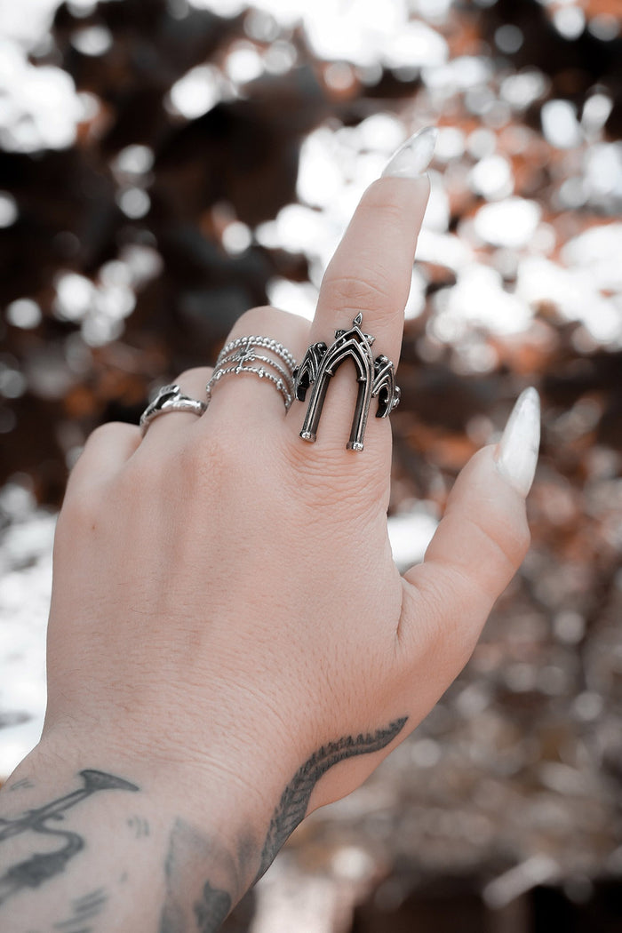 gothic cathedral arched ring