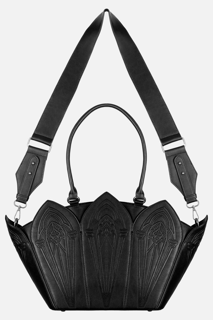 PU gothic cathedral purse