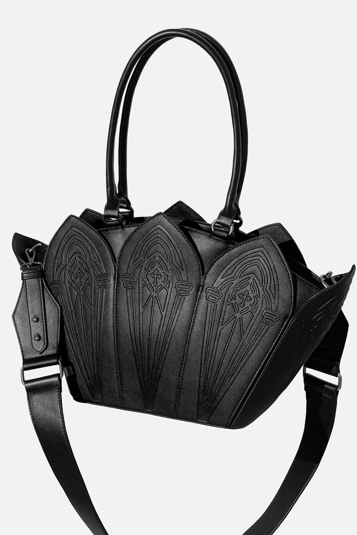arched gothic cathedral purse
