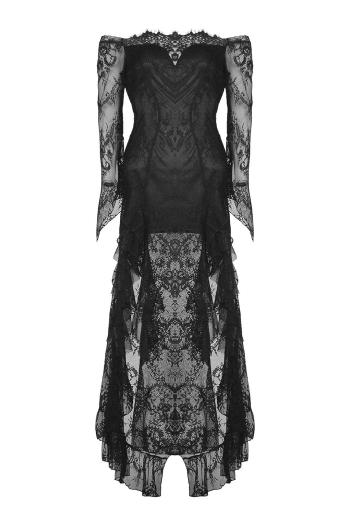 Dark Enchantment High Low Gothic Dress - dresses - VampireFreaks - Dark In Love