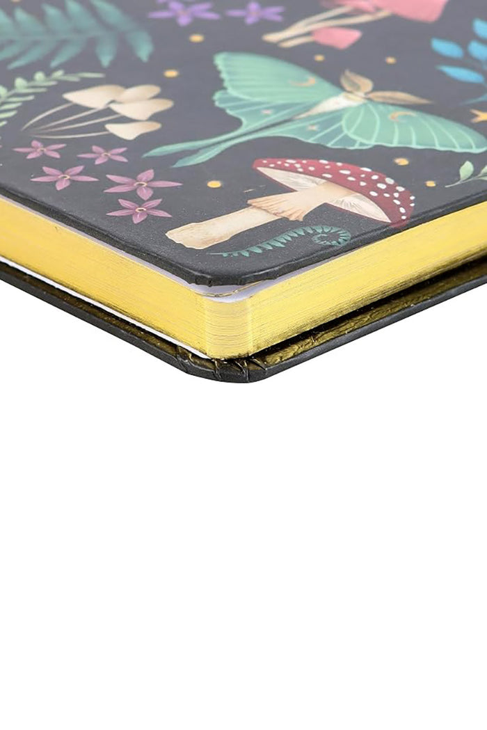 dark fairycore dark cottagecore notebook
