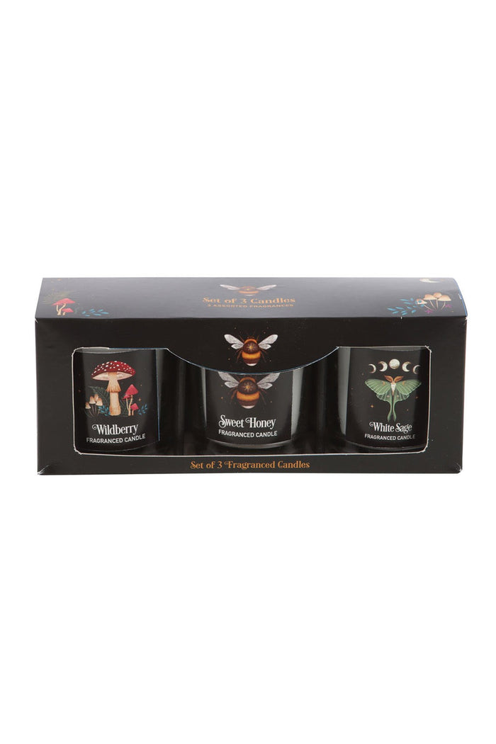 gothic candle set