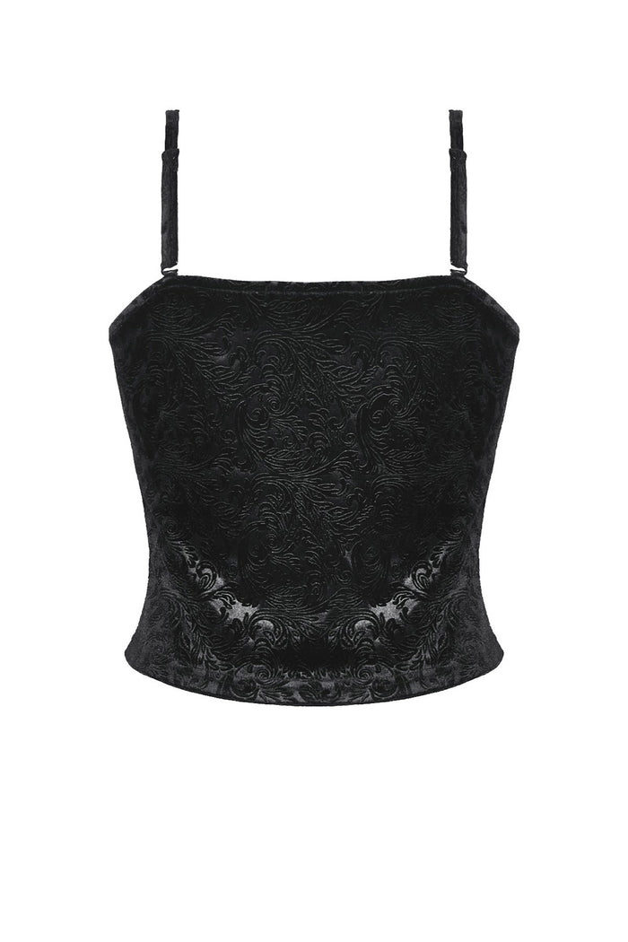 lace gothic tank top by dark in love