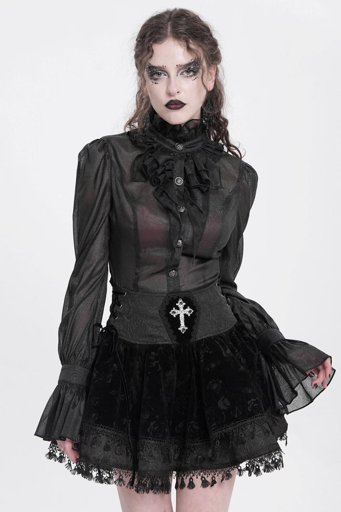 womens gothic mini skirt