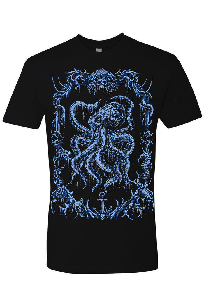 steampunk octopus t-shirt