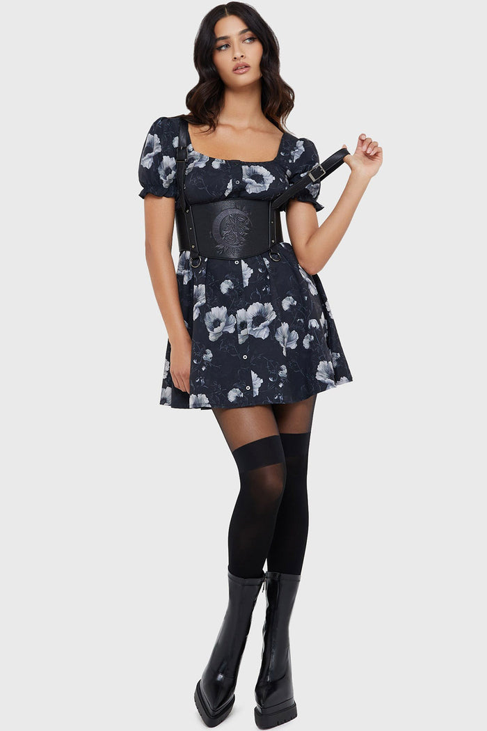 womens high waisted gothic corset belt