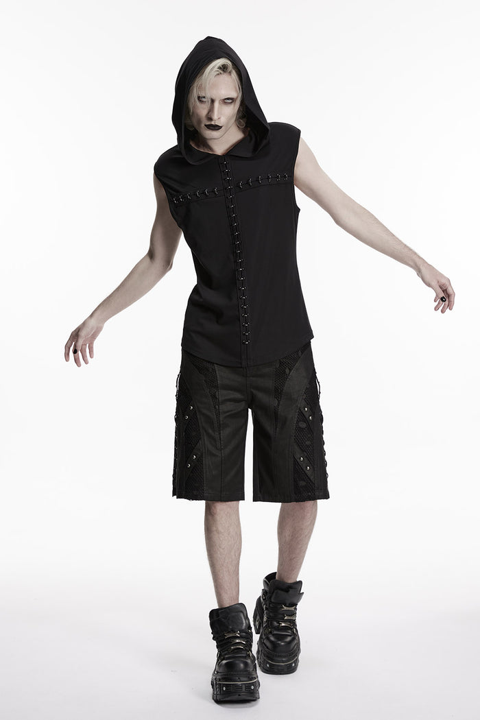mens gothic shorts