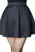 gothic skater skirt
