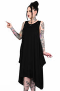 female model wearing Dee Dee Dress from Foxblood