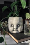 Dolls Head Planter - housewares - VampireFreaks - Killstar