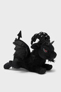 black goat plushie toy