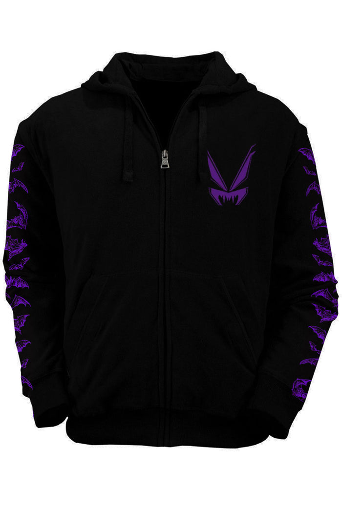 VampireFreaks branded zipper hoodie