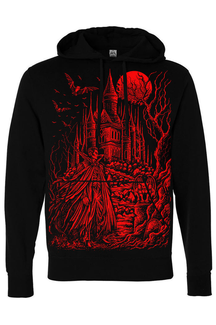 horror gothic vampire hoodie