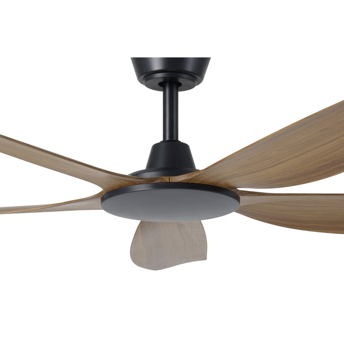 Details Eglo Miami 48 DC Ceiling Fan Black/Teak  20796307 - The Blue Space