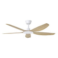Eglo Miami 52 DC Ceiling Fan White /Blackbutt 20796416 - The Blue Space