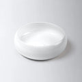 Eight Quarters 360mm Luna Circle Basin - Gloss White EQLCS-GW - The Blue Space
