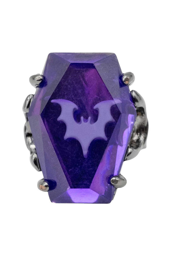 gothic coffin ring