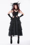 layered lace dress