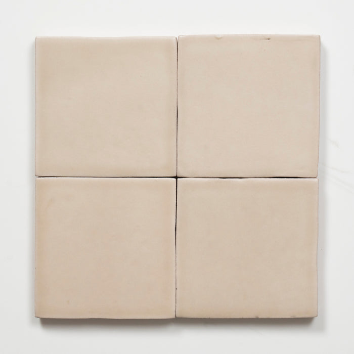 Faces Evelyn Off-White Handmade Zellige Satin Tile 100 x 100mm BYREA1 - The Blue Space
